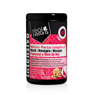 Маска Real Natura SEM SAL PRO-COR COMPLEXO B для відновлення фарбованого волосся 1000 г Маска Real Natura SEM SAL PRO-COR COMPLEXO B для відновлення фарбованого волосся 1000 г