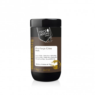 Маска Real Natura SEM SAL PRO-FORÇA CRINA для зміцнення ламкого волосся 1000 г Маска Real Natura SEM SAL PRO-FORÇA CRINA для зміцнення ламкого волосся 1000 г