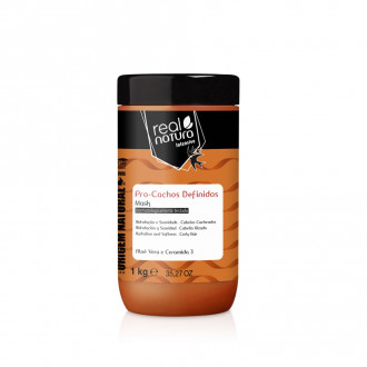 Маска Real Natura SEM SAL PRO-CACHOS DEFINIDOS для зволоження і розплутування волосся 1000 г Маска Real Natura SEM SAL PRO-CACHOS DEFINIDOS для зволоження і розплутування волосся 1000 г