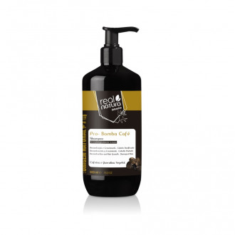 Шампунь Real Natura SEM SAL PRO-REPARAÇÃO BOMBA CAFE для відновлення і росту волосся 500 мл Шампунь Real Natura SEM SAL PRO-REPARAÇÃO BOMBA CAFE для відновлення і росту волосся 500 мл