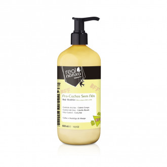 Розгладжуючий крем для кучерявого волосся Real Natura MODELADOR BFF PRO-CACHOS SEM NÓS 500 мл Розгладжуючий крем для кучерявого волосся Real Natura MODELADOR BFF PRO-CACHOS SEM NÓS 500 мл
