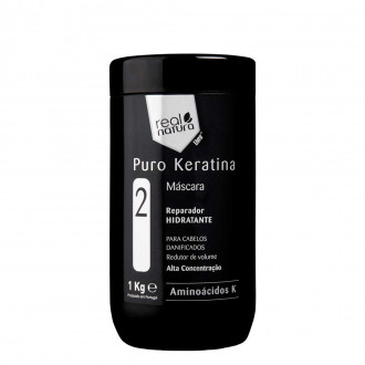 Маска для відновлення пошкодженого волосся Real Natura SEM SAL PURO KERATINA 1000 г Маска для відновлення пошкодженого волосся Real Natura SEM SAL PURO KERATINA 1000 г
