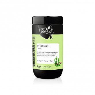 Маска для екстреного відновлення волосся Real Natura SEM SAL PRO-RESGATE 1000 г Маска для екстреного відновлення волосся Real Natura SEM SAL PRO-RESGATE 1000 г