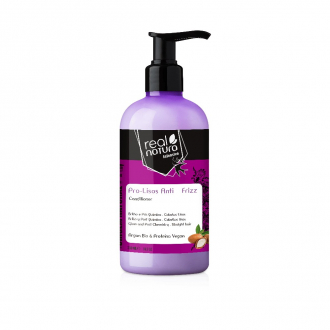 Кондиціонер Real Natura SEM SAL PRO-LISOS ANTI FRIZZ ARGAN для блиску та гладкості 300 мл Кондиціонер Real Natura SEM SAL PRO-LISOS ANTI FRIZZ ARGAN для блиску та гладкості 300 мл