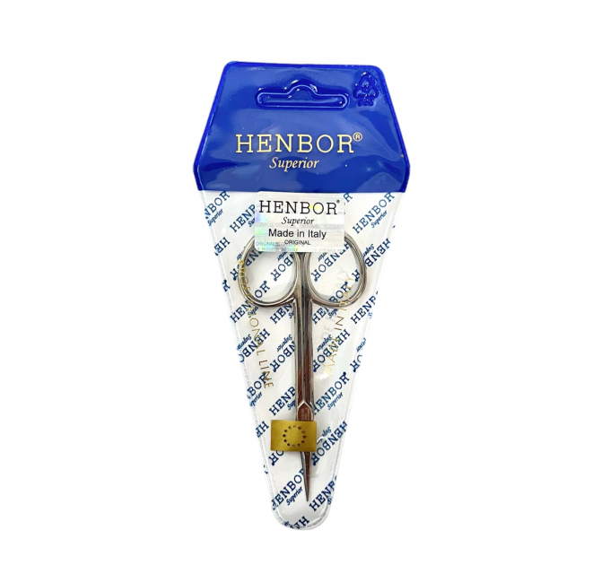 Професійні ножиці для кутикули Henbor Італія (92 мм, прямі)