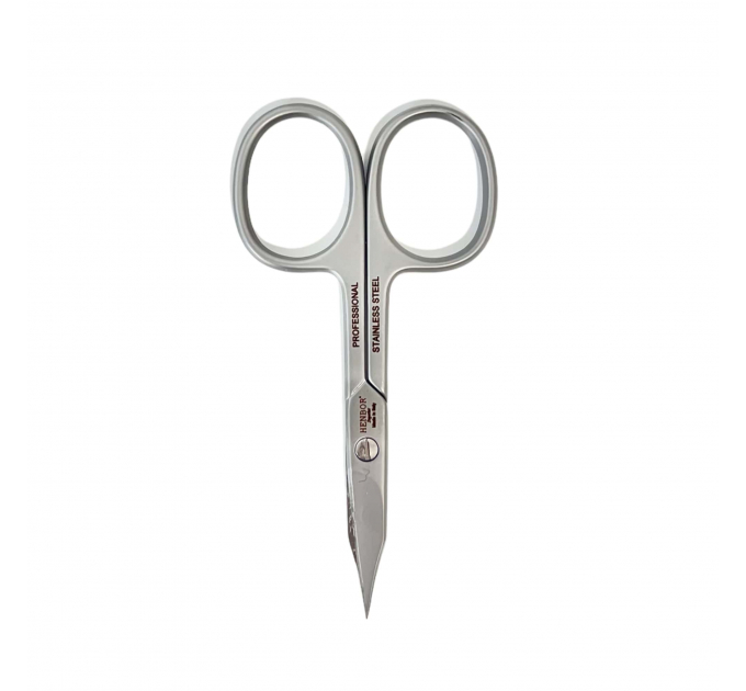 Професійні ножиці для нігтів Henbor Італія (90 мм, загнуті) Н
