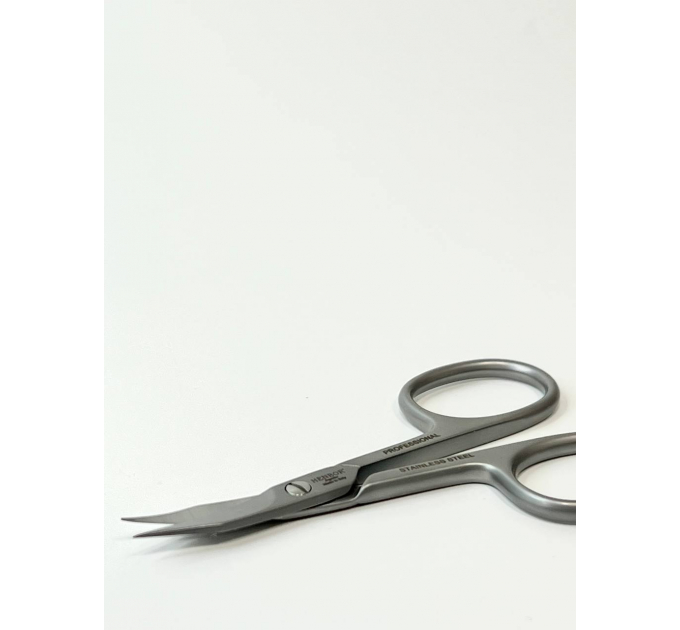 Професійні ножиці для нігтів Henbor Італія (90 мм, загнуті) Н