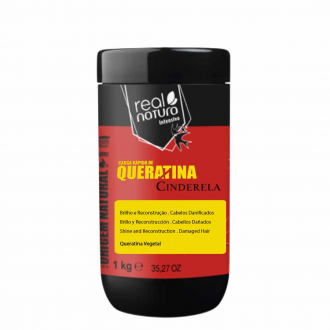 Відновлювальна маска з кератином Real Natura MASCARA SEM SAL CARGA RAPIDA DE QUERATINA CINDERELA 1000 г Відновлювальна маска з кератином Real Natura MASCARA SEM SAL CARGA RAPIDA DE QUERATINA CINDERELA 1000 г
