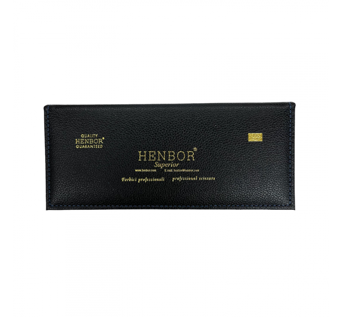 Професійні перукарські ножиці Henbor Італія ZIGGY LINE (160 мм, футляр)
