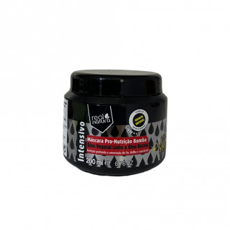 Маска для гладкості та живлення волосся Real Natura SEM SAL PRO-NUTRICAO BOMBA 200 мл Маска для гладкості та живлення волосся Real Natura SEM SAL PRO-NUTRICAO BOMBA 200 мл