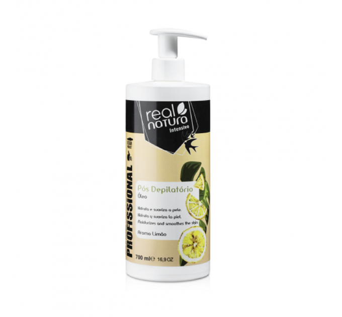 Олія після депіляції Real Natura PÓS DEPILATÓRIO LIMÃO 700 мл