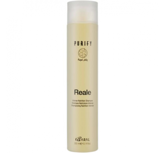 Живильний шампунь для волосся Kaaral Reale Intense Nutrition Shampoo Purify 300 мл